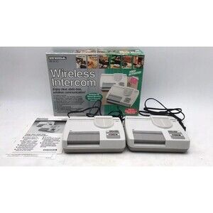 UNIVERSAL MODEL HE-600 Wireless Intercom Baby Monitor Elderly Child Set Of 2IB